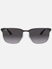 Ray-Ban RB3569 Black On Silver/Grey Gradient Sunglasses