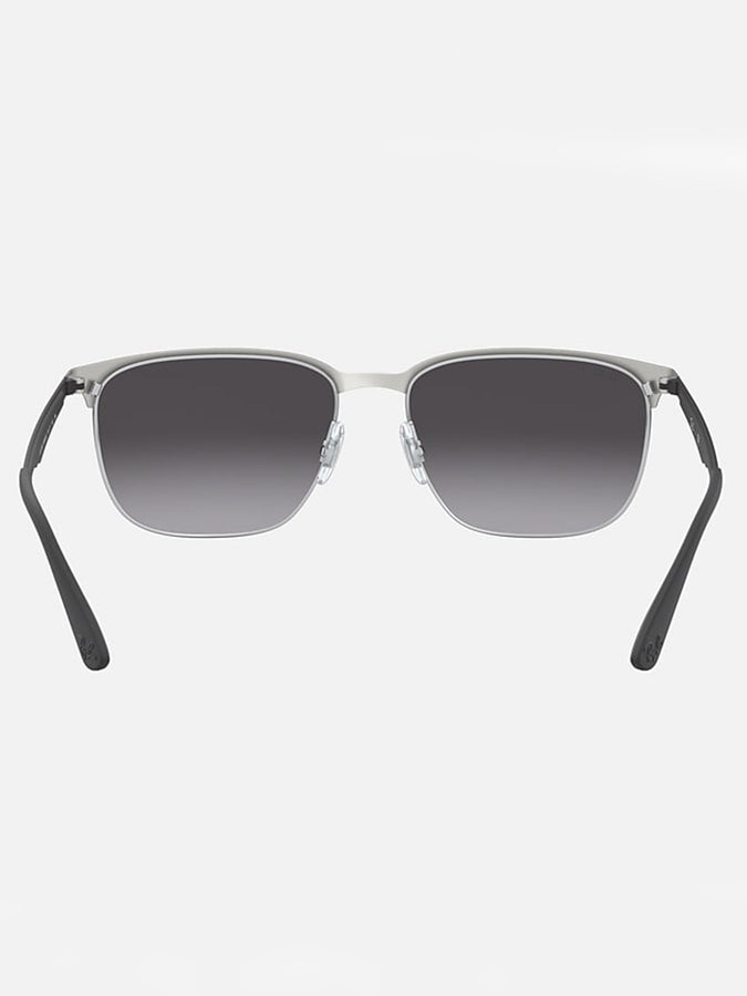 Ray-Ban RB3569 Black On Silver/Grey Gradient Sunglasses | BLACK ON SILVER/GREY GRADIENT