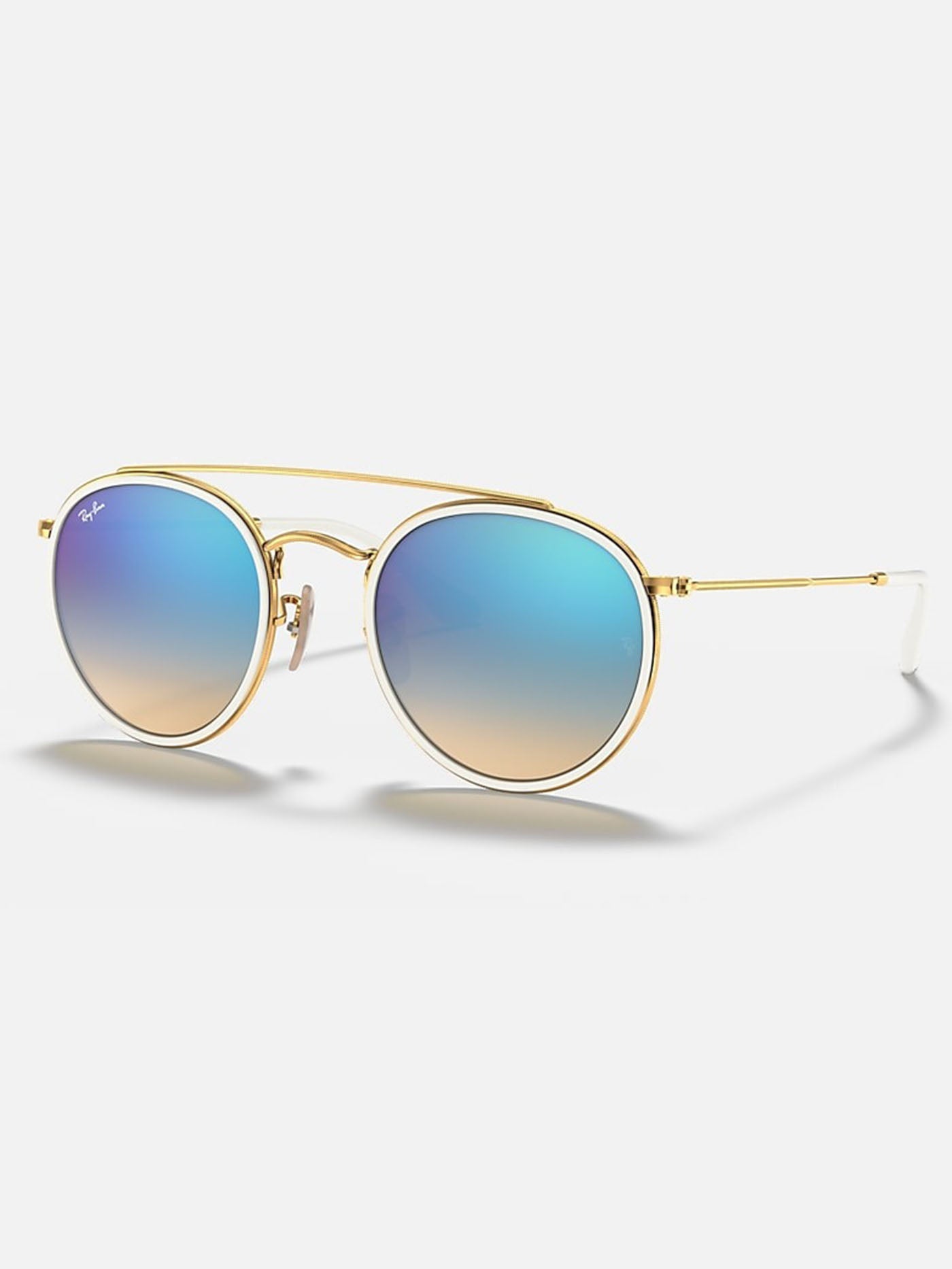 Blue circle ray bans hotsell