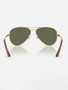 Ray-Ban Aviator Max Arista Gold/Green Polarized Sunglasses