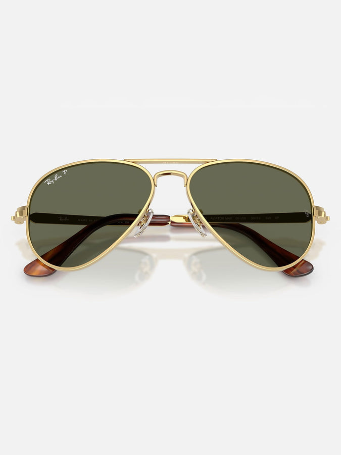 Ray-Ban Aviator Max Arista Gold/Green Polarized Sunglasses | ARISTA GOLD/GREEN