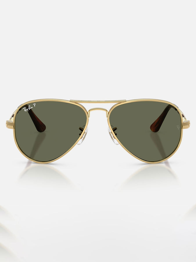 Ray-Ban Aviator Max Arista Gold/Green Polarized Sunglasses | ARISTA GOLD/GREEN