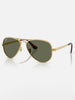 Ray-Ban Aviator Max Arista Gold/Green Polarized Sunglasses