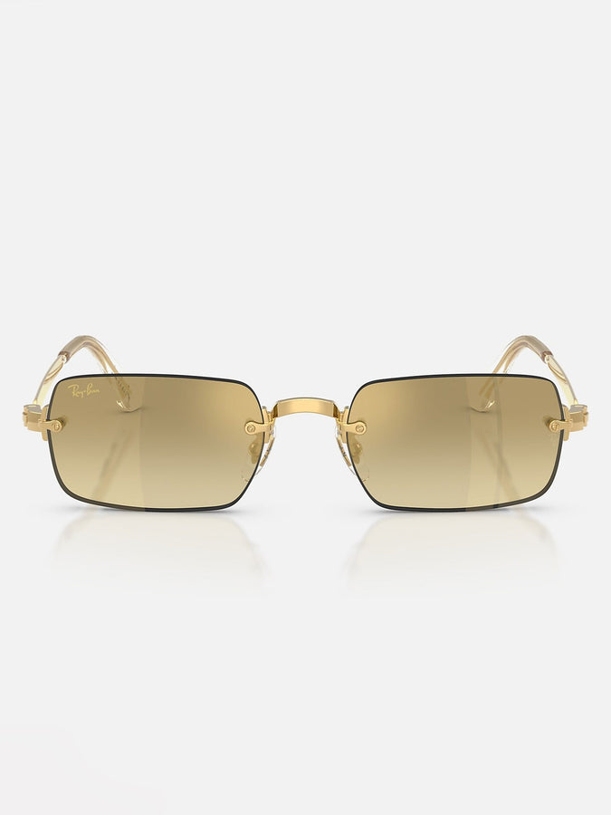 Ray-Ban x Asap Rocky RB3928 Arista Gold/Brown Gold Sunglasses | ARISTA GOLD/BROWN MIRROR GOLD