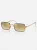 Ray-Ban x Asap Rocky RB3928 Arista Gold/Brown Gold Sunglasses