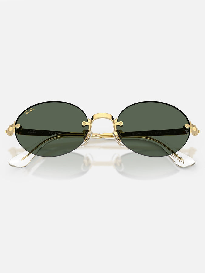 Ray-Ban x Asap Rocky RB3927 Artista Gld/Dark Green Sunglasses | ARISTA GOLD/DARK GREEN