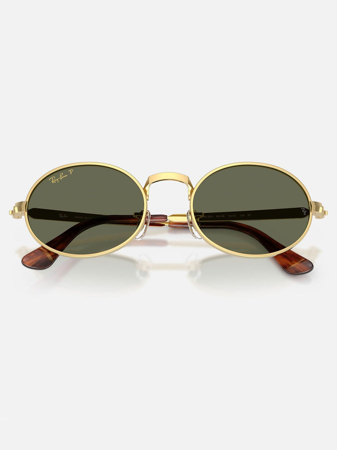 Ray-Ban x Asap Rocky RB3927 Artista Gold/Green Sunglasses | ARISTA GOLD/GREEN