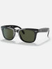 Ray Ban 2024 Wayfarer Folding Black/Green Classic G-15 Sunglasses