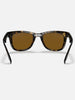 Ray Ban 2024 Wayfarer Folding Light Havana/Brown Classic G-15 Sunglasses