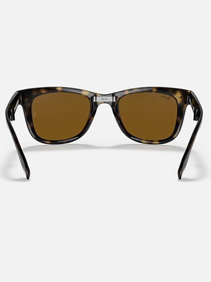 Ray Ban Wayfarer Folding Light Havana/B-15 Brown Sunglasses | LIGHT HAVANA/B-15 BROWN