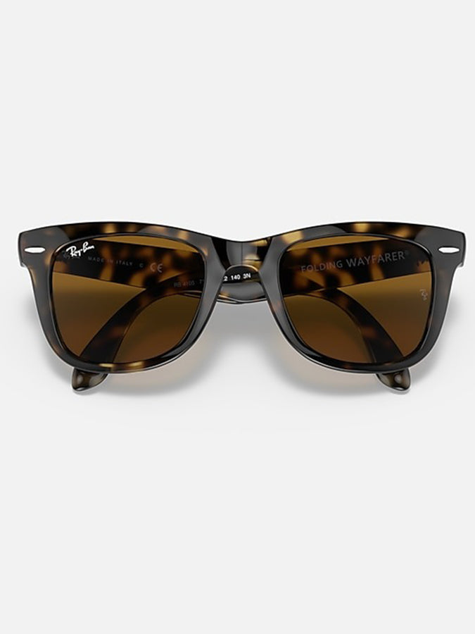 Ray Ban Wayfarer Folding Light Havana/B-15 Brown Sunglasses | LIGHT HAVANA/B-15 BROWN