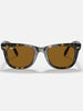 Ray Ban Wayfarer Folding Light Havana/B-15 Brown Sunglasses