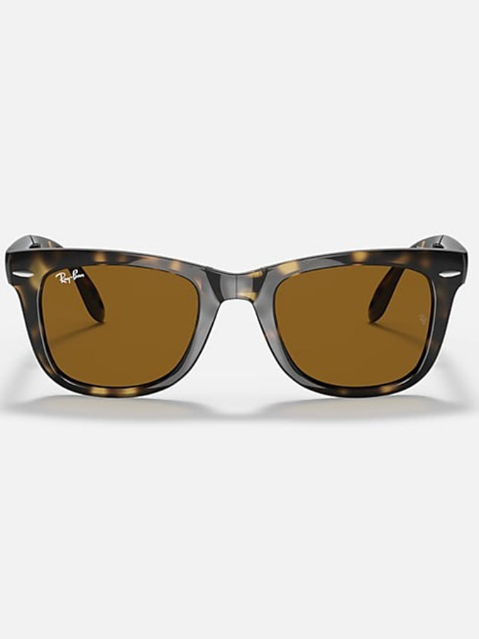 Ray Ban Wayfarer Folding Light Havana/B-15 Brown Sunglasses | LIGHT HAVANA/B-15 BROWN
