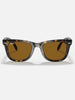 Ray Ban 2024 Wayfarer Folding Light Havana/Brown Classic G-15 Sunglasses