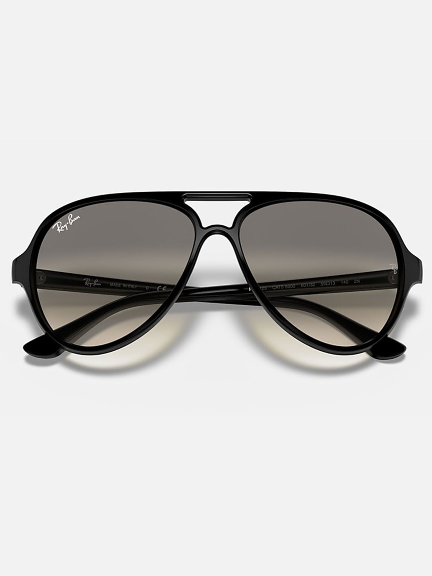 Ray Ban 2024 Cats 5000 Black/Grey Gradient Sunglasses