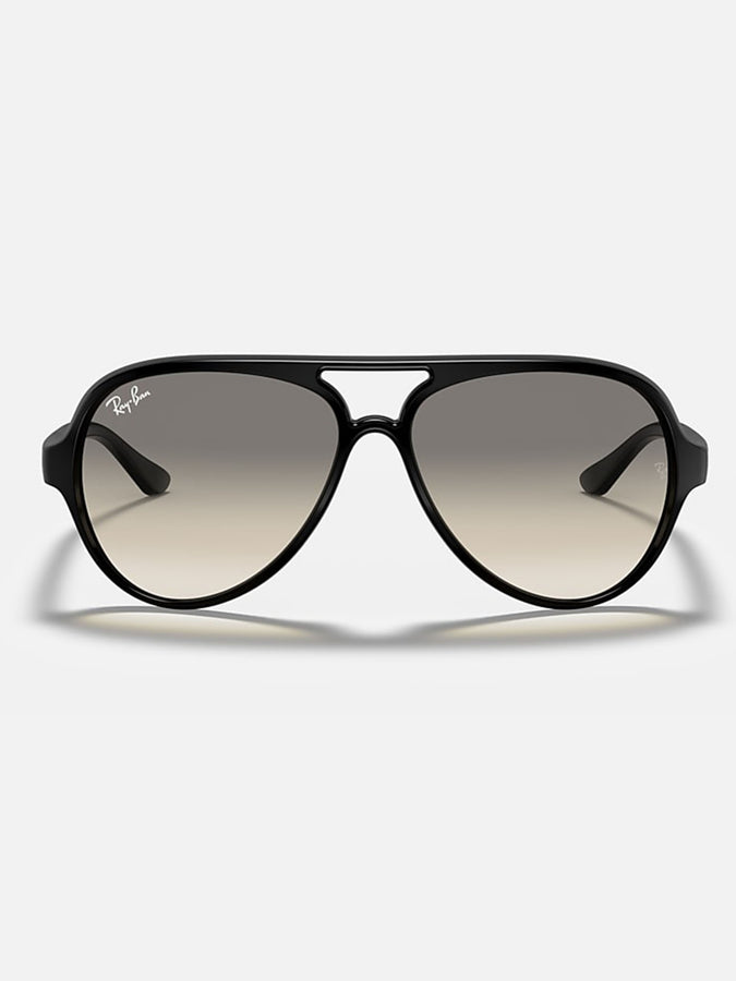 Ray Ban 2024 Cats 5000 Black/Grey Gradient Sunglasses | BLACK/GREY
