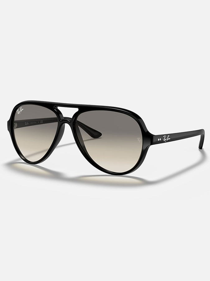 Ray Ban 2024 Cats 5000 Black/Grey Gradient Sunglasses | BLACK/GREY 