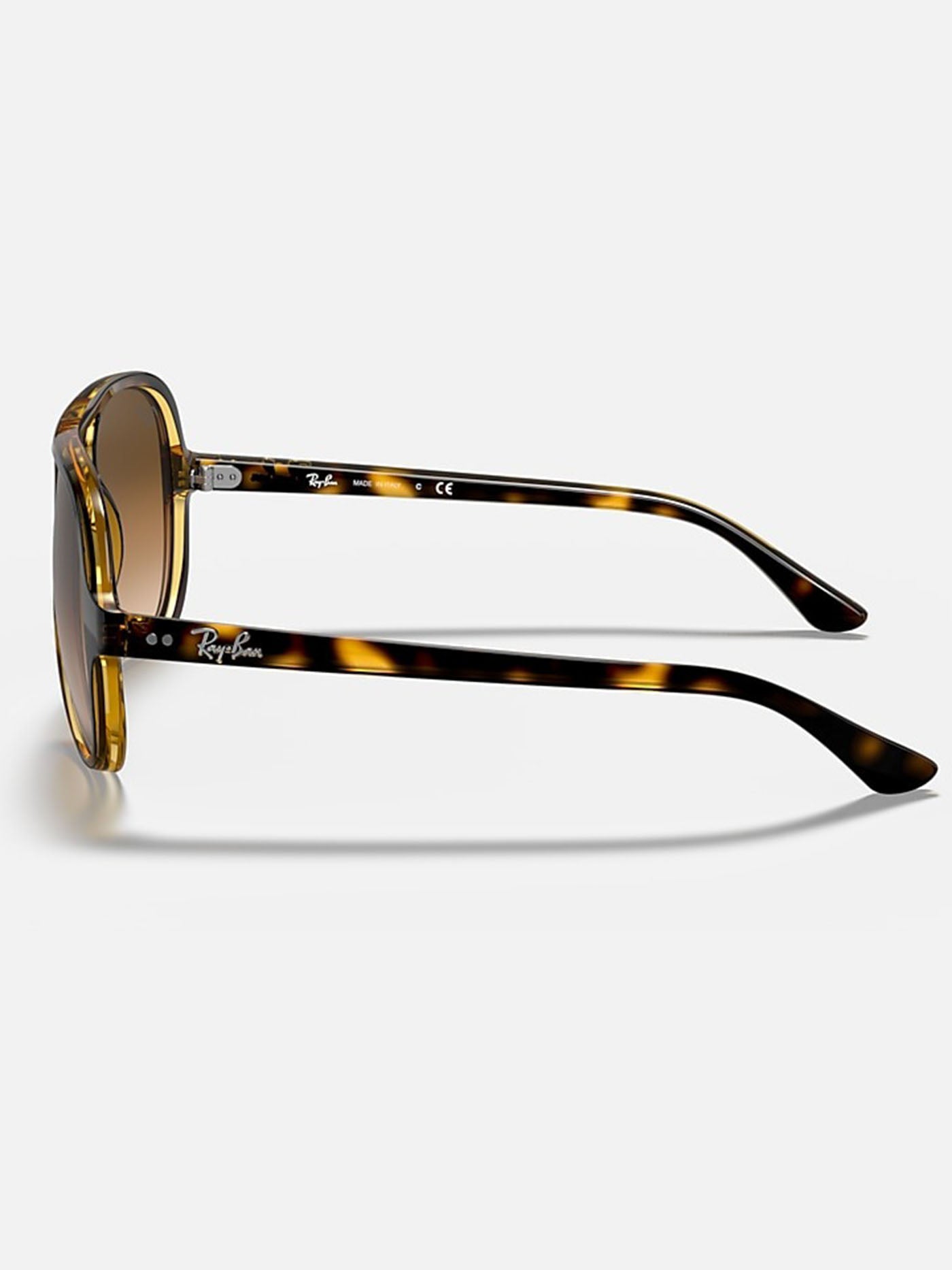 Ray Ban 2024 Cats 5000 Light Havana/Brown Gradient Sunglasses