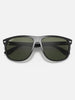 Ray-Ban Boyfriend Black/Dark Green Sunglasses