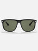 Ray-Ban Boyfriend Black/Dark Green Sunglasses
