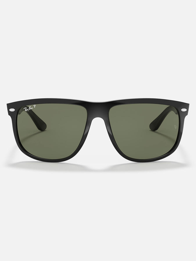 Ray-Ban Boyfriend Black/Dark Green Sunglasses | BLACK/DARK GREEN