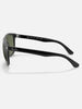 Ray-Ban Boyfriend Black/Dark Green Sunglasses