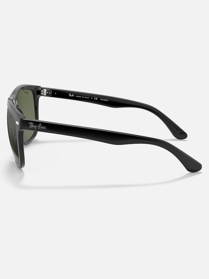 Ray-Ban Boyfriend Black/Dark Green Sunglasses | BLACK/DARK GREEN
