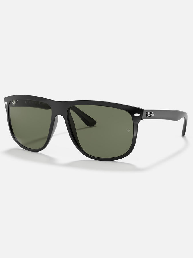 Ray-Ban Boyfriend Black/Dark Green Sunglasses | BLACK/DARK GREEN