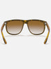 Ray Ban 2024 Boyfriend Light Havana/Brown Gradient Sunglasses