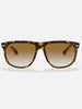 Ray Ban 2024 Boyfriend Light Havana/Brown Gradient Sunglasses