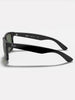Ray-Ban Justin Polished Black/Dark Green Sunglasses