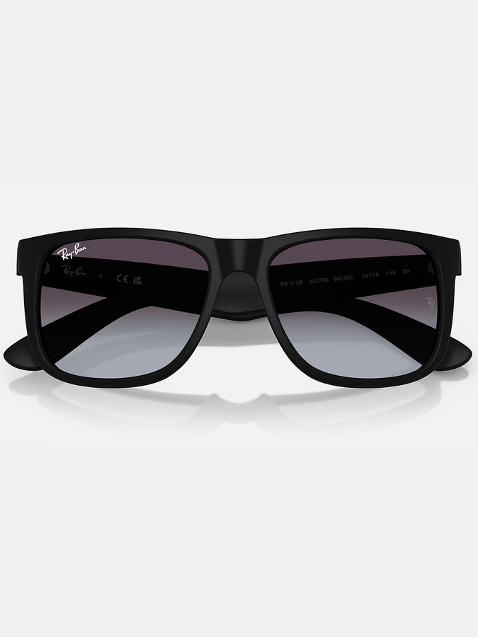 Justin Matte Black/Grey Gardient Sunglasses
