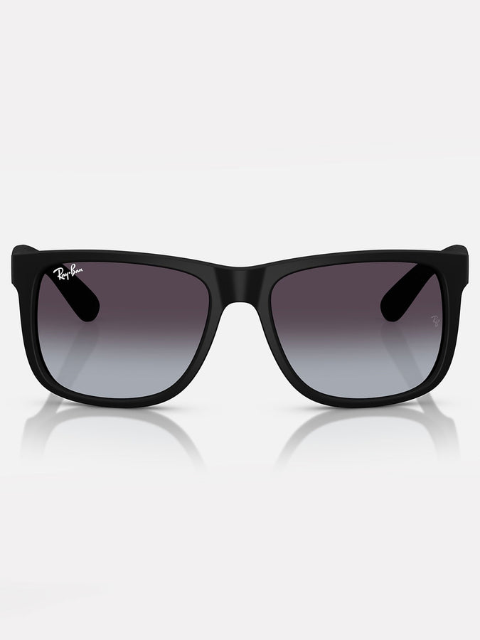 Justin Matte Black/Grey Gardient Sunglasses