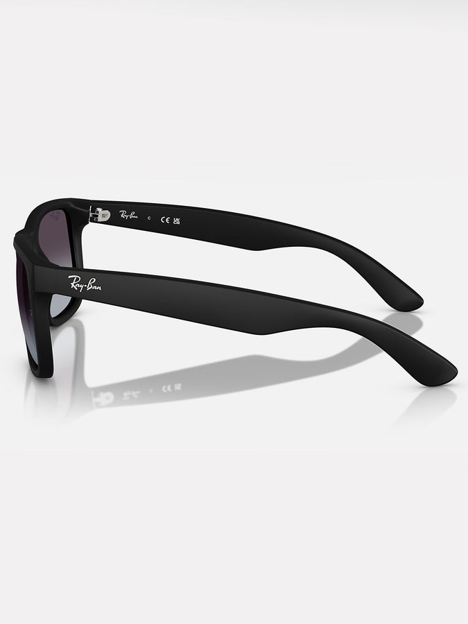 Justin Matte Black/Grey Gardient Sunglasses