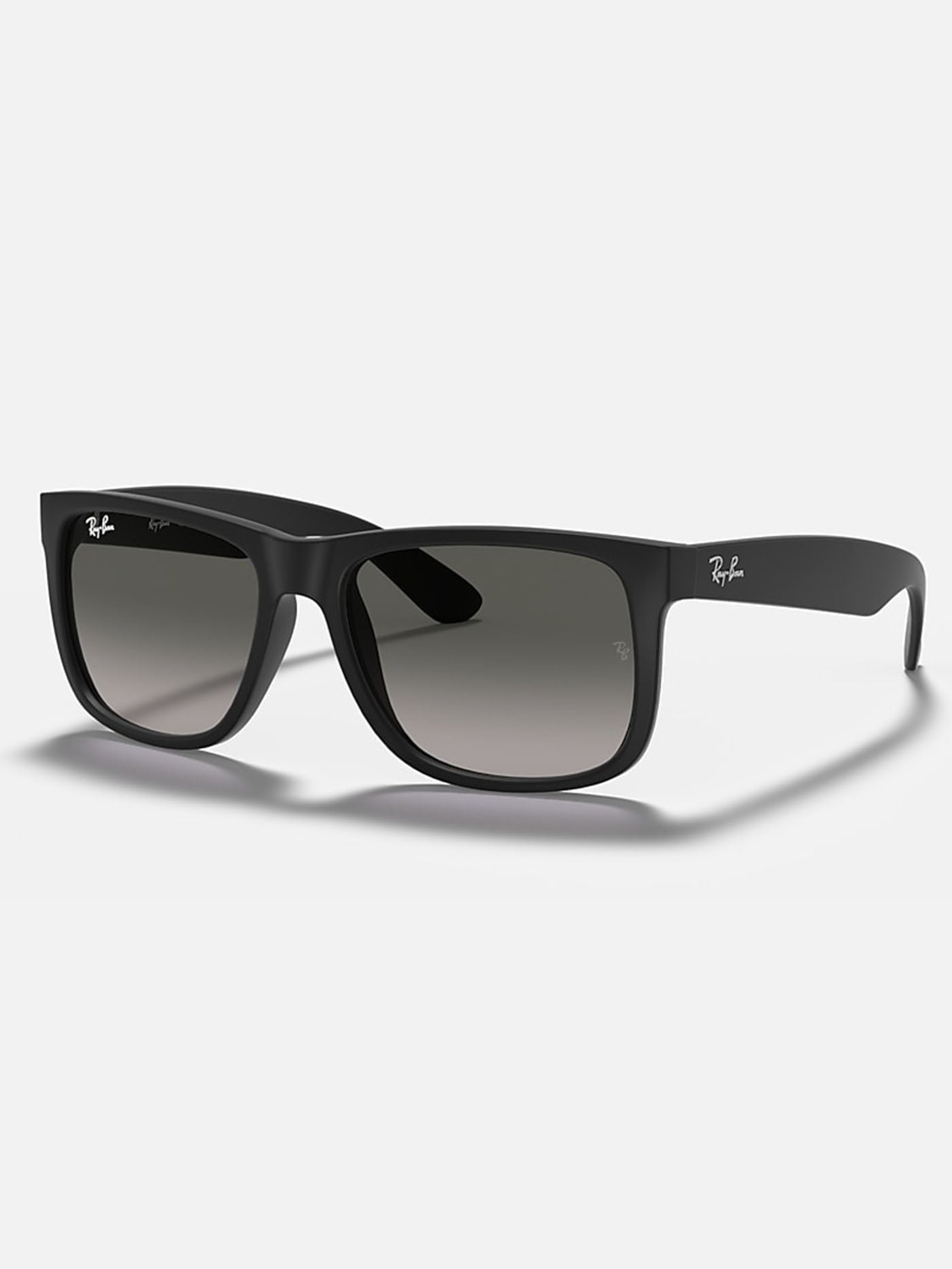 Ray Ban 2024 Justin Matte Black/Grey Gradient Sunglasses