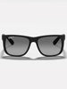 Ray-Ban Justin Matte Black/Grey Gradient Sunglasses
