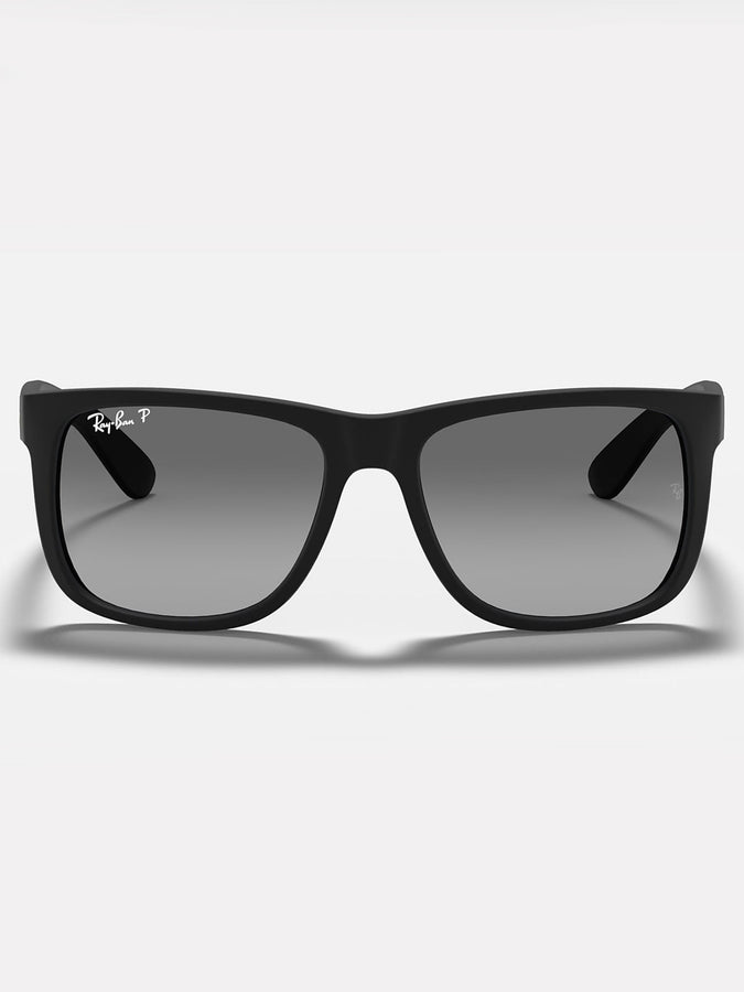 Ray-Ban Justin Matte Black/Grey Gradient Sunglasses | MATTE BLACK/GREY GRADIENT