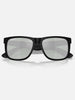 Ray-Ban Justin Black/Green Mirror Silver Polarized Sunglasses