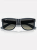 Ray-Ban Justin Rubber Blue/Grey Grad Sunglasses