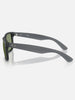 Ray Ban Justin Classic Opal Grey/Green Sunglasses