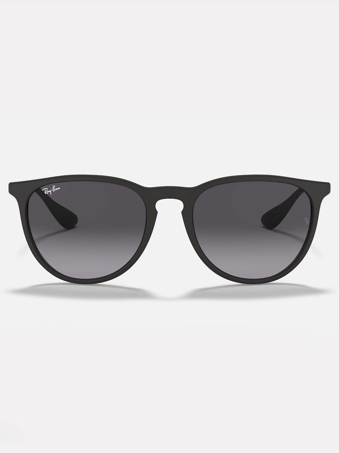 Ray-Ban Erika Matte Black/Grey Gradient Sunglasses | MATTE BLACK/GREY GRADIENT