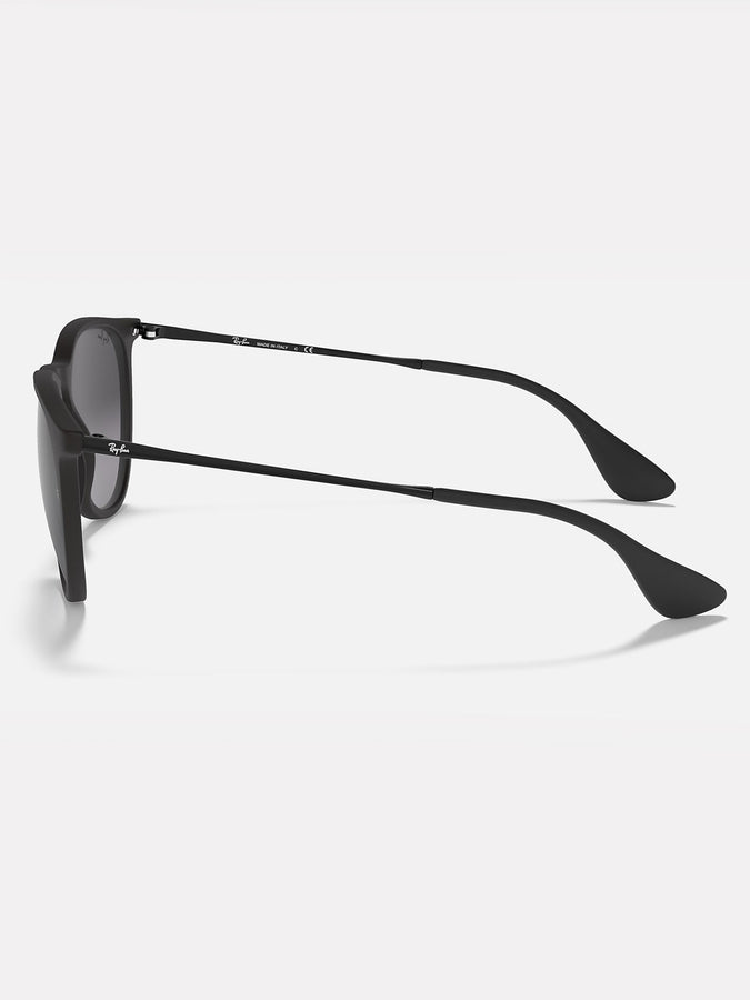 Ray-Ban Erika Matte Black/Grey Gradient Sunglasses | MATTE BLACK/GREY GRADIENT