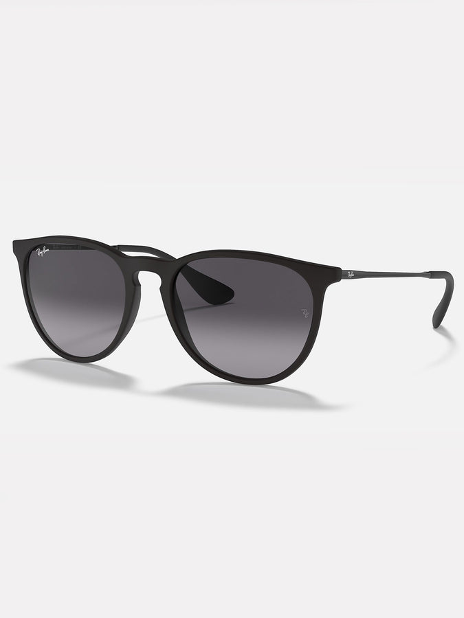 Ray-Ban Erika Matte Black/Grey Gradient Sunglasses | MATTE BLACK/GREY GRADIENT