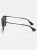 Ray-Ban Erika Matte Black/Grey Gradient Sunglasses
