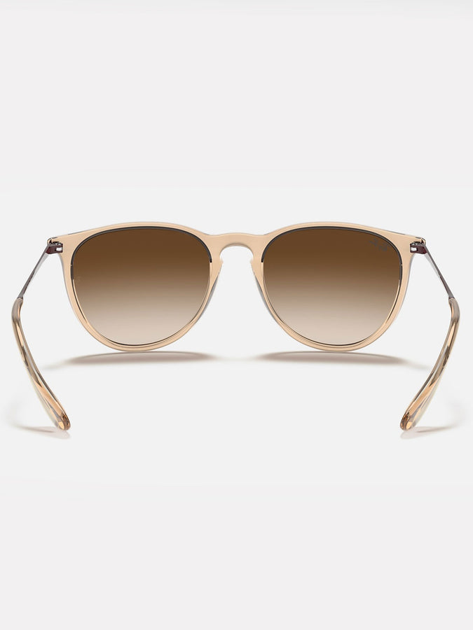 Ray-Ban Erika Transparent Brown/Brown Grad Sunglasses | TRANSPARENT BROWN/BROWN GRAD