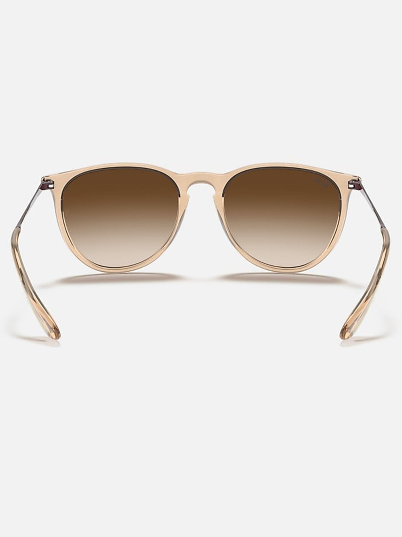 Ray Ban 2024 Erika Transparent Brown/Brown Gradient Sunglasses