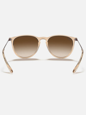 Ray Ban 2024 Erika Transparent Brown/Brown Gradient Sunglasses