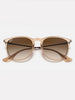 Ray-Ban Erika Transparent Brown/Brown Grad Sunglasses