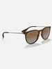 Ray Ban Erika Matte Havana/Brown Gradient Sunglasses