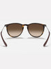 Ray-Ban Erika Matte Havana/Brown Grad Sunglasses